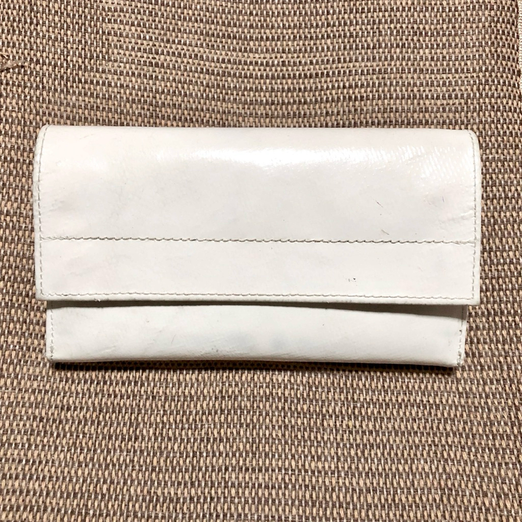 พร้อมส่ง - กระเป๋าสตางค์ - Freitag F59 Samantha / สีขาว ล้วน / rare เลิกผลิต / สภาพดี - ของแท้💯