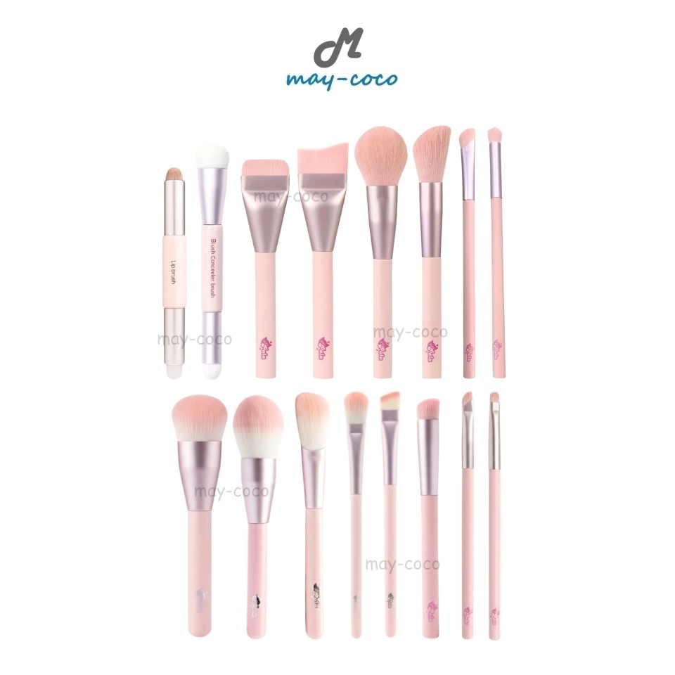ถูก/แท้/มีไลฟ์ แปรง PALA Makeup Brush แปรงแต่งหน้า แปรงรองพื้น ขนแปรงนุ่ม ปัดแก้