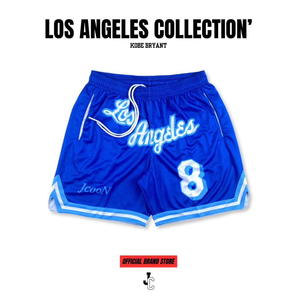 JcooN’ Kobe Bryant Los Angeles Collection Basketball Shorts กางเกงบาสขาสั้น กางเกงบาส NBA