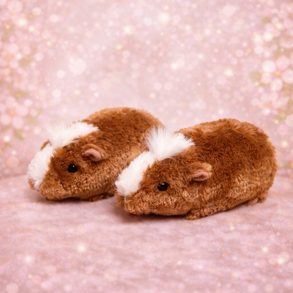 ตุ๊กตาหนูแกสบี้ แกสบี้ หนูน่ารัก ตุ๊กตาสัตว์เหมือนจริง  Guinea Pig Doll Toys ตุ๊กตาสัตว์เหมือนจริง  Guinea Pig Doll Toys