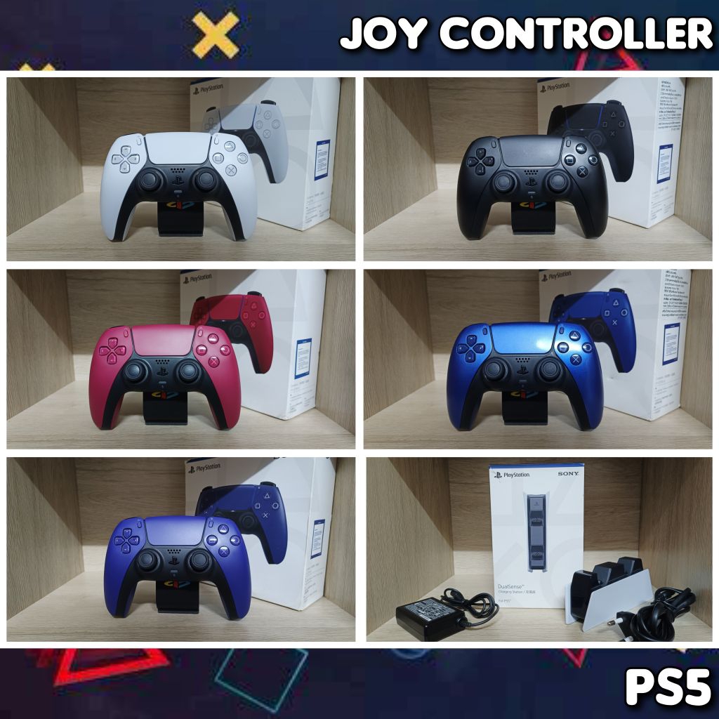 จอย PS5/แท่นชาร์จจอย PS5 [PS5] PLAYSTATION5 DUALSENSE มือ2 แท้100%