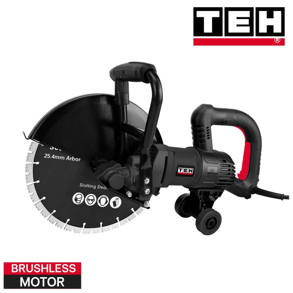 TEH TC30535 เครื่องตัดปูน 12 นิ้ว 3500 วัตต์ (BL Motor/ตัดน้ำ)