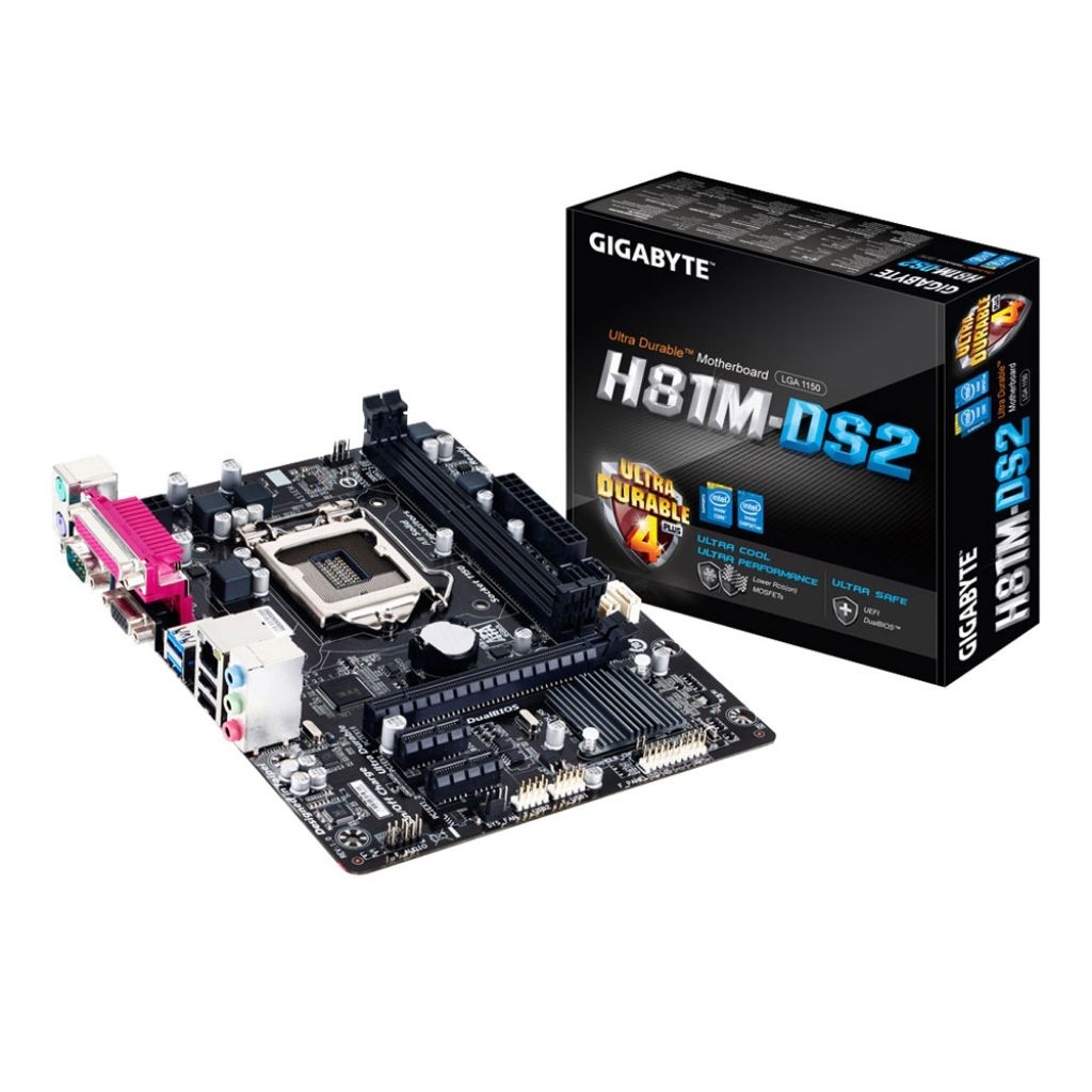 MAINBOARD 1150 GIGABYTE H81M-DS2 GEN4 สินค้าไหม่ 100%