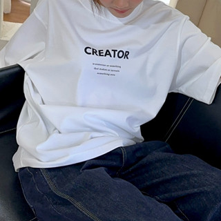 myyoungs - CREATOR เสื้ิอยืดโอเวอร์ไซส์