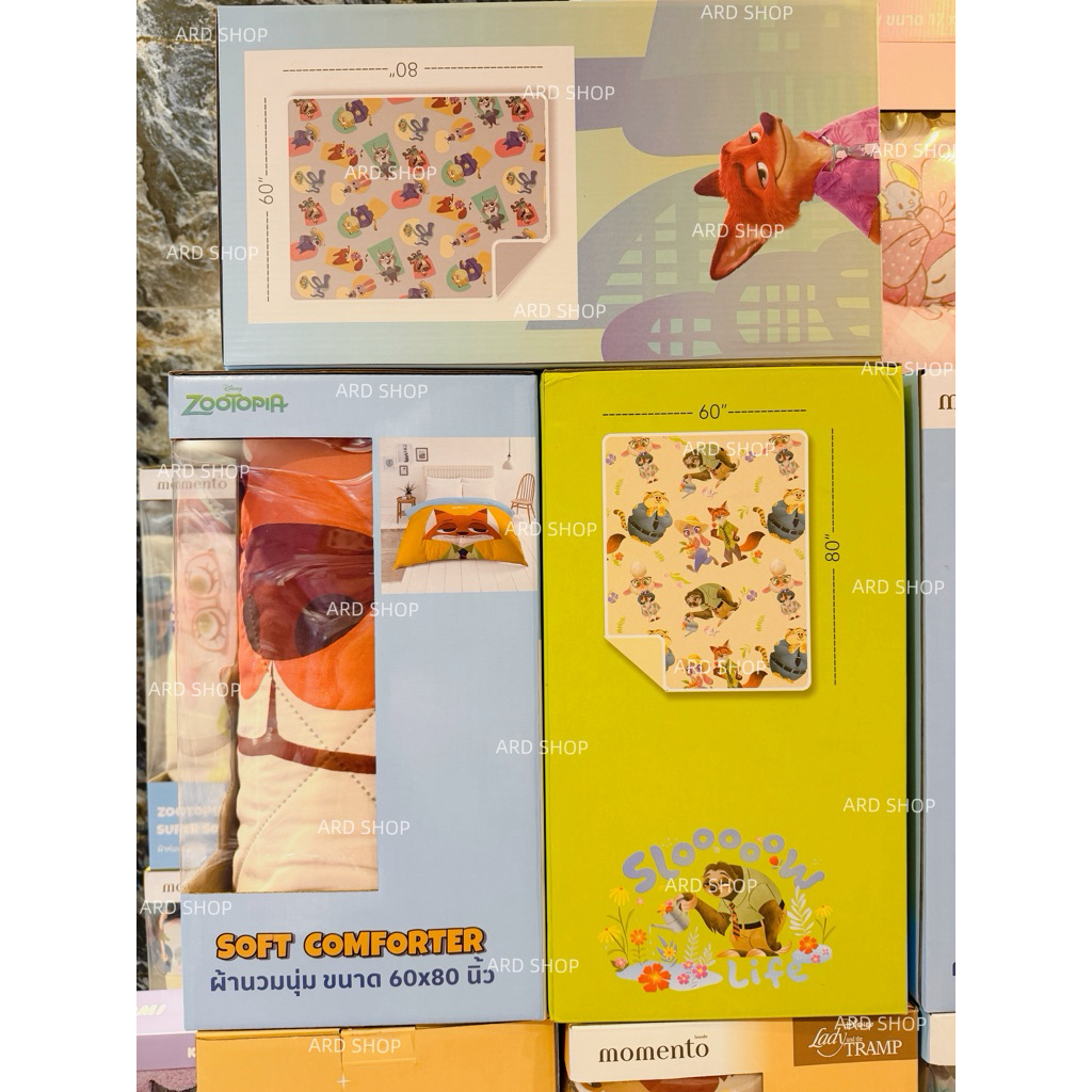 🔥พร้อมส่ง🔥ส่งด่วน✨โมเมนโต Soft&Comfort ผ้านวมนุ่ม ของแท้ 💯 (ขนาด5-6ฟุต) มีหลายลายให้เลือก 💕ของขวัญ ปัจฉิม เทศกาล🛍️ - รูปที่ 7