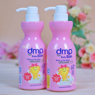 DMP ดีเอ็มพี organic สบู่เหลวอาบน้ำสระผม 450 มล. แถม 450 มล.