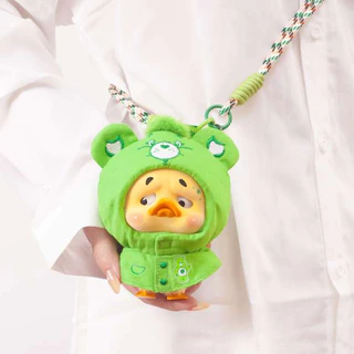 พร้อมส่ง🇹🇭 MTA. UpsetDuck Care Bears Neon Sweetheart Duck Pocket Keychain Blind Box กล่องสุ่ม 💯 ของแท้（กด6ชิ้น=1box）