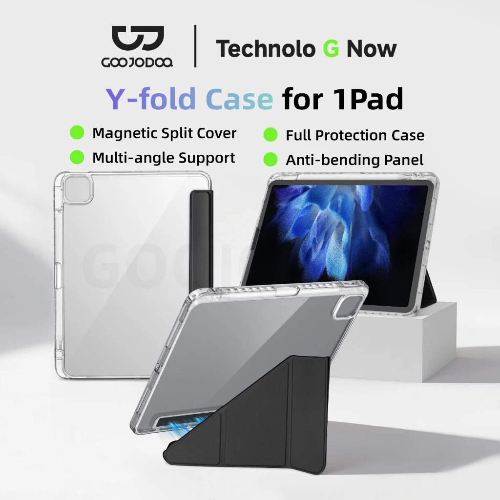 GOOJODOQ Magnetic Split Protection cover for Ipad Air4/5/6/7 pro11 Gen10/11，10.5inch Built-in Pen Slot