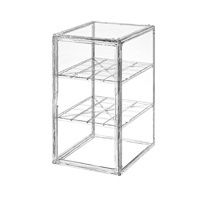กล่องเก็บของใสขนาดใหญ่พิเศษ 60ซม. 4ชั้น กล่องโชว์สินค้า Zimomo กล่องเก็บของ