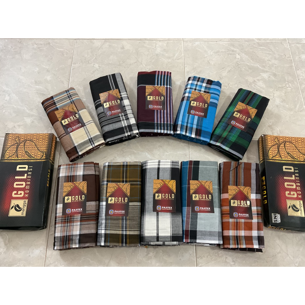 ผ้าโสร่งผู้ชาย Mangga Gold มะม่วงทอง