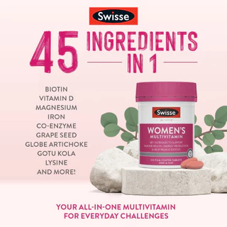 Swisse Women's Multivitamin วิตามินเสริมผู้หญิงวัยทำงาน EXP02/2028