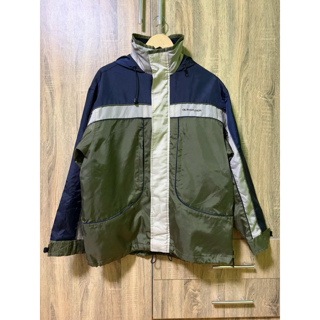 Quiksilver Vintage Jacket Y2K (BASE JUMP 2003) ของหายาก
