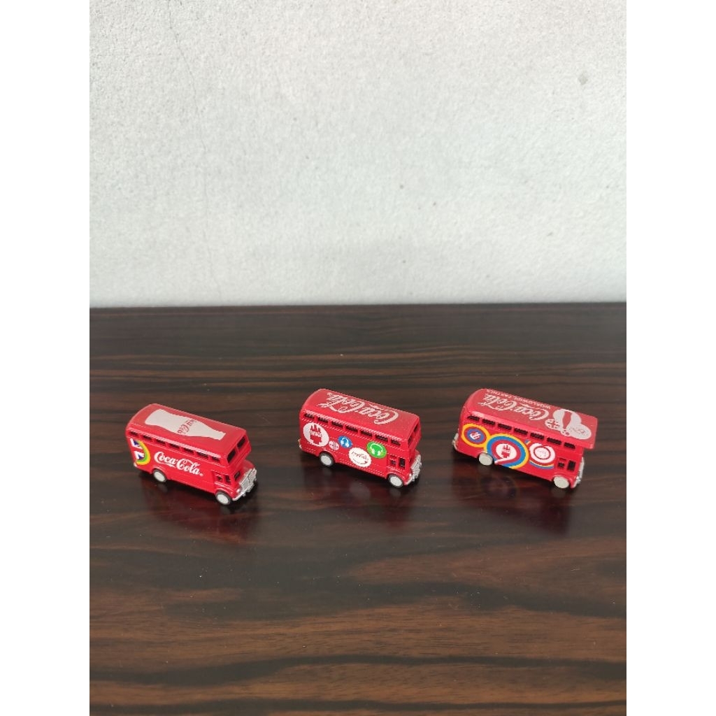 ของสะสมรถบัสสองชั้นจำลอง Coca-Cola