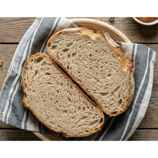 Plain Wholewheat sourdough bread