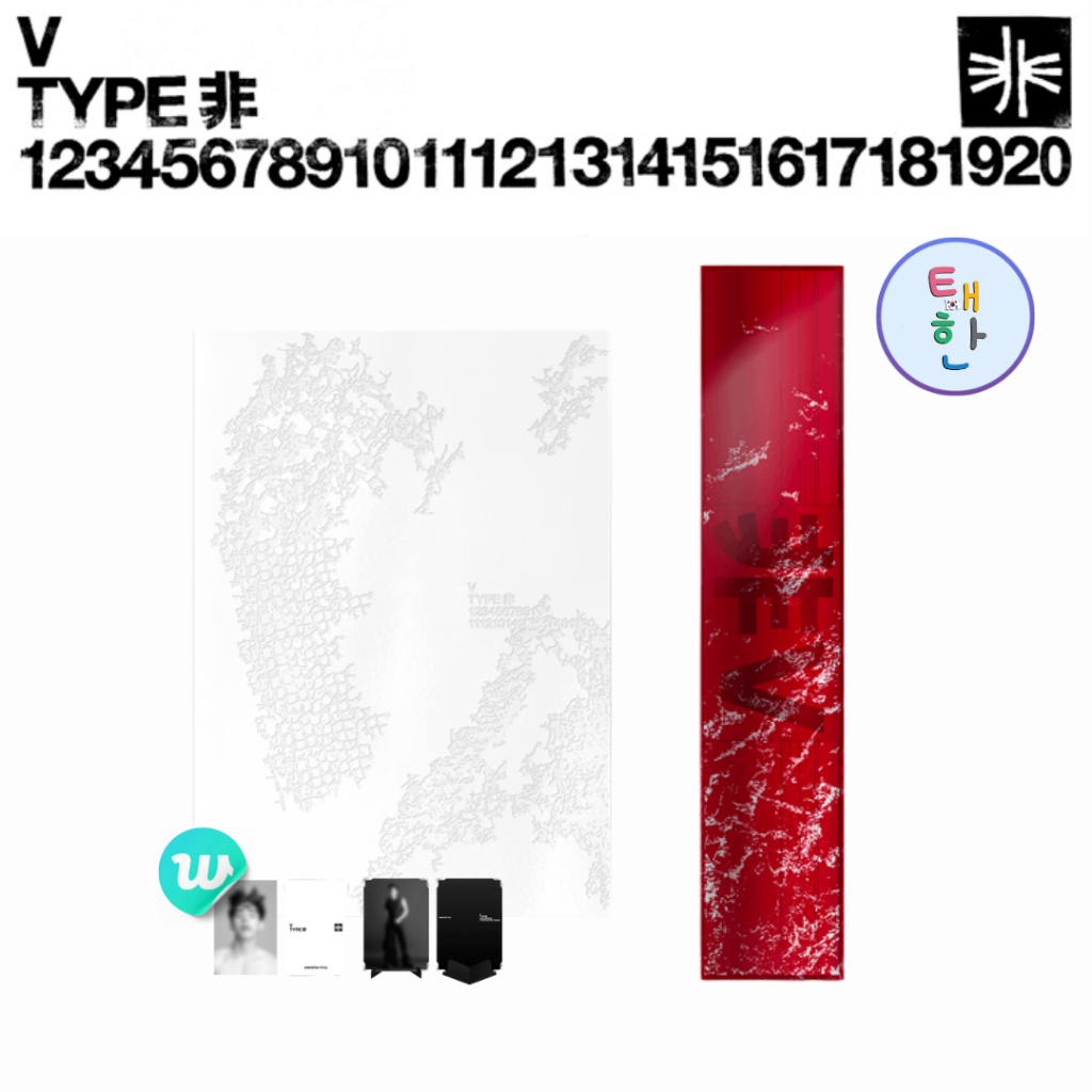 ✅พร้อมส่ง [BTS] PHOTOBOOK V ‘TYPE 非’