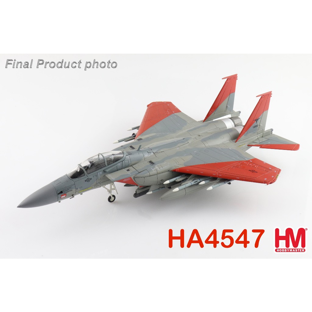 Hobby Master [HA4547] F-15SA Advanced Eagle 12-1002, USAF "Test Markings", 2018 (with 12 x AIM-120, 