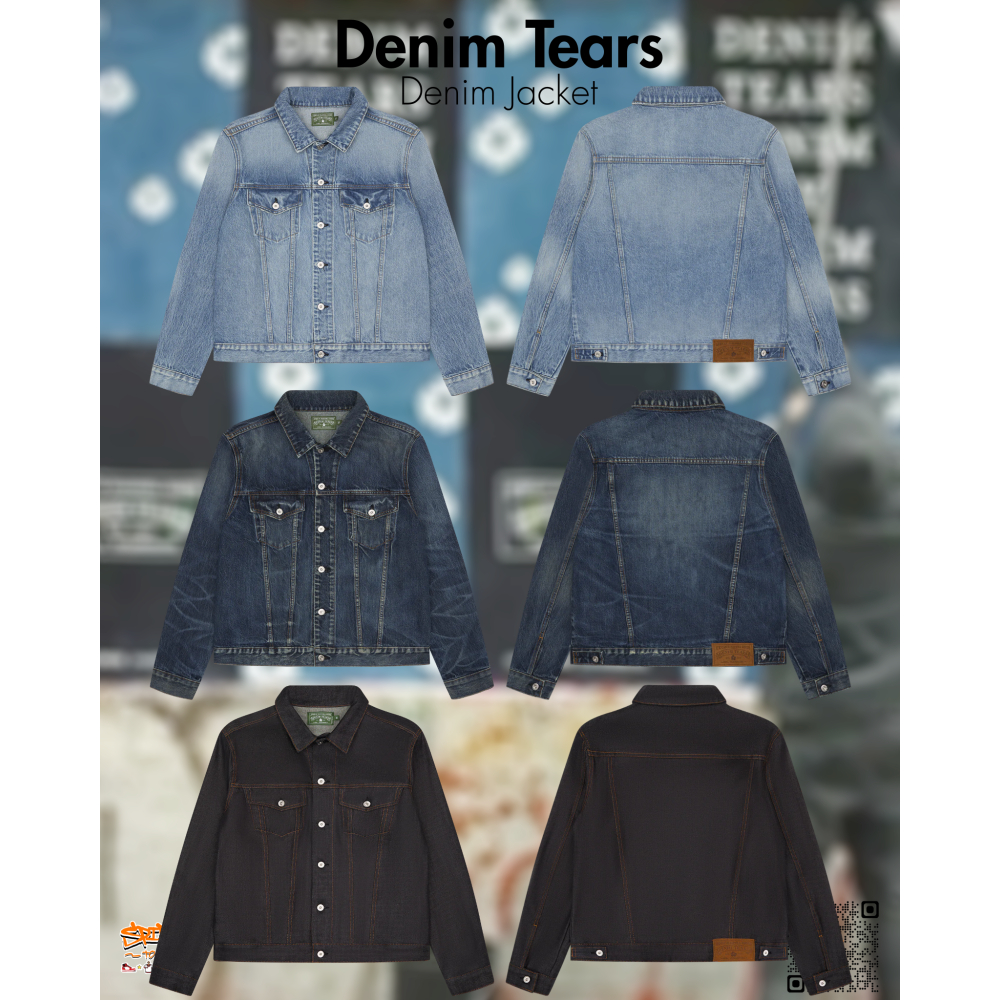 Denim Tears Denim Jacket สินค้าของแท้ 100%