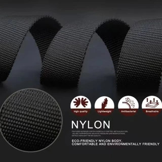 KD08 เข็มขัดแฟชั่น ผู้ชายแบบทหารล็อกอัตโนมัติ ทำจากผ้าไนลอนคุรภาพ Nylon Military Tactical Men Belt With Plastic Buckle