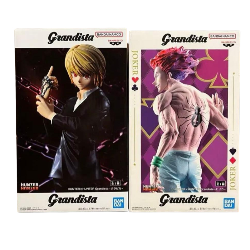 Banpresto HUNTER×HUNTER Grandista Hisoka Kurapika Figure Japan Gon Killua Chrollo Netero Meruem