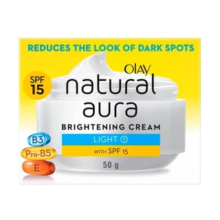 โอเลย์ เนเจอรัล ไวท์ ออล อิน วัน แฟร์เนส เดย์ครีมวิท เอสพีเอฟ 24 - 50 กรัม OLAY NATURAL AURA LIGHT 50G
