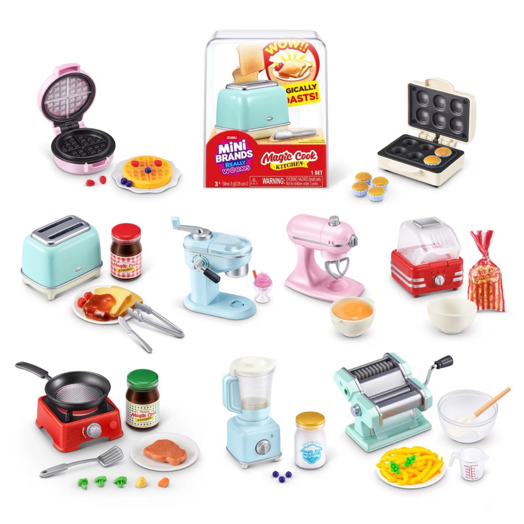 Mini Brands Really Works Magic Cook ครัวจิ๋วเวทมนตร์ ทำอาหารได้จริง! จาก ZURU