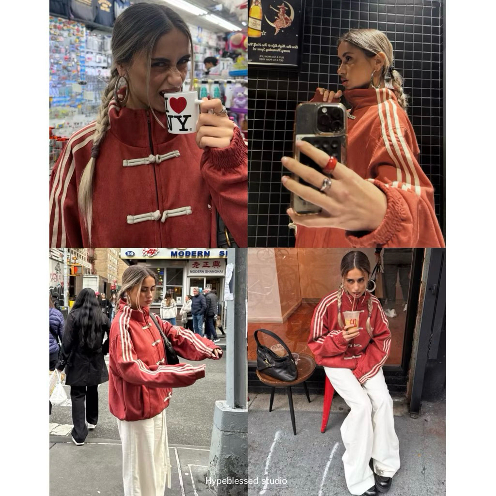 [พร้อมส่งในไทย] เสื้อ ADIDAS CHINESE NEW YEAR JACKET รุ่นฮิต! 2025 ของแท้ 100% ราคา ถูกที่สุด ดีลบีเคเค แกลเลอรีภาพที่ 4