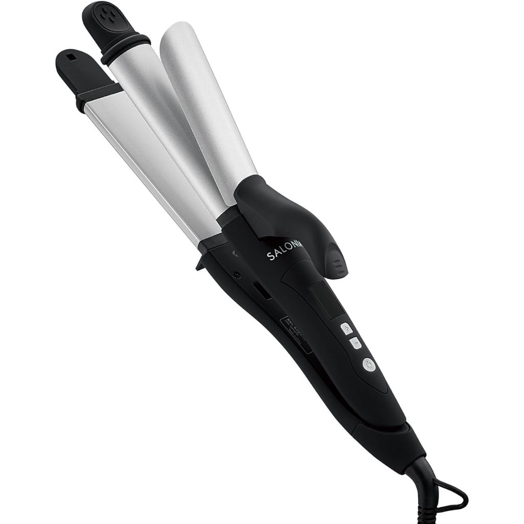 Salonia 2 Way Straightening & Curling Hair Iron 32 mm เครื่องหนีบและม้วนผมไฟฟ้าในเครื่องเดียว.