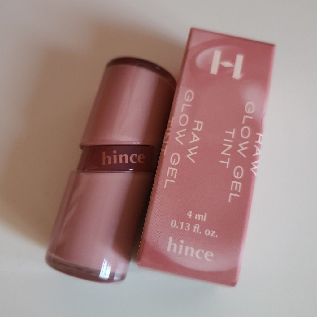 🌷ส่งต่อ🌷 hince - Raw Glow Gel Tint สี R002 RAW ROSE ของแท้