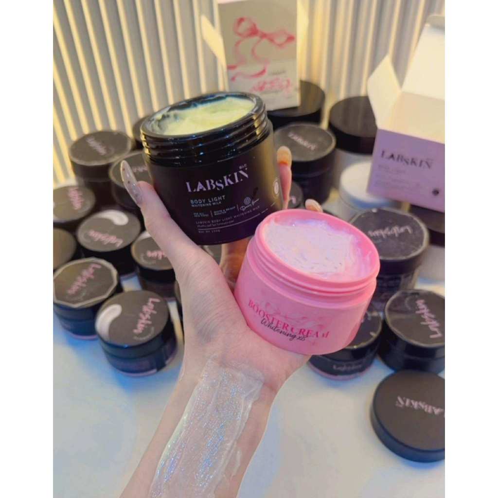 ครีมสูตรลับlapskin+หัวเชื้อชมพู เซ็ทคู่
