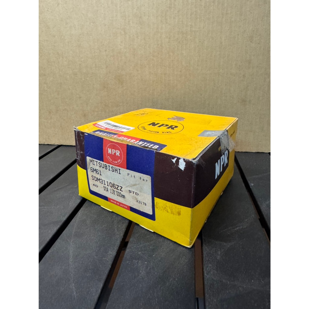 แหวนลูกสูบ 6M61 / MITSUBISHI ยี่ห้อ NPR ราคา 3,000 บาท