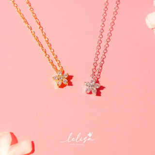 [ส่งด่วนทันที] LELISA - Lily Necklace - สร้อยดอกลิลลี่ประดับ…