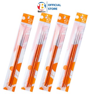 ชุดพู่กัน สีน้ำ สีอะคริลิค แพ็คเซตคุ้มกว่า ขนนุ่ม Beehive โด…