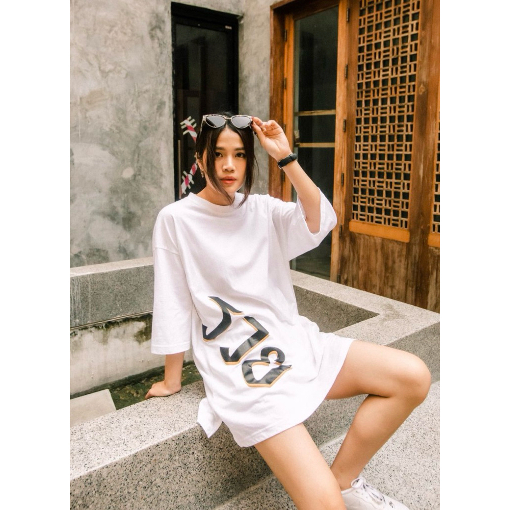 BANGKOK TALES : TOP-เสื้อยืด-แขนสั้น-รวยซ้ำรวยซ้อน