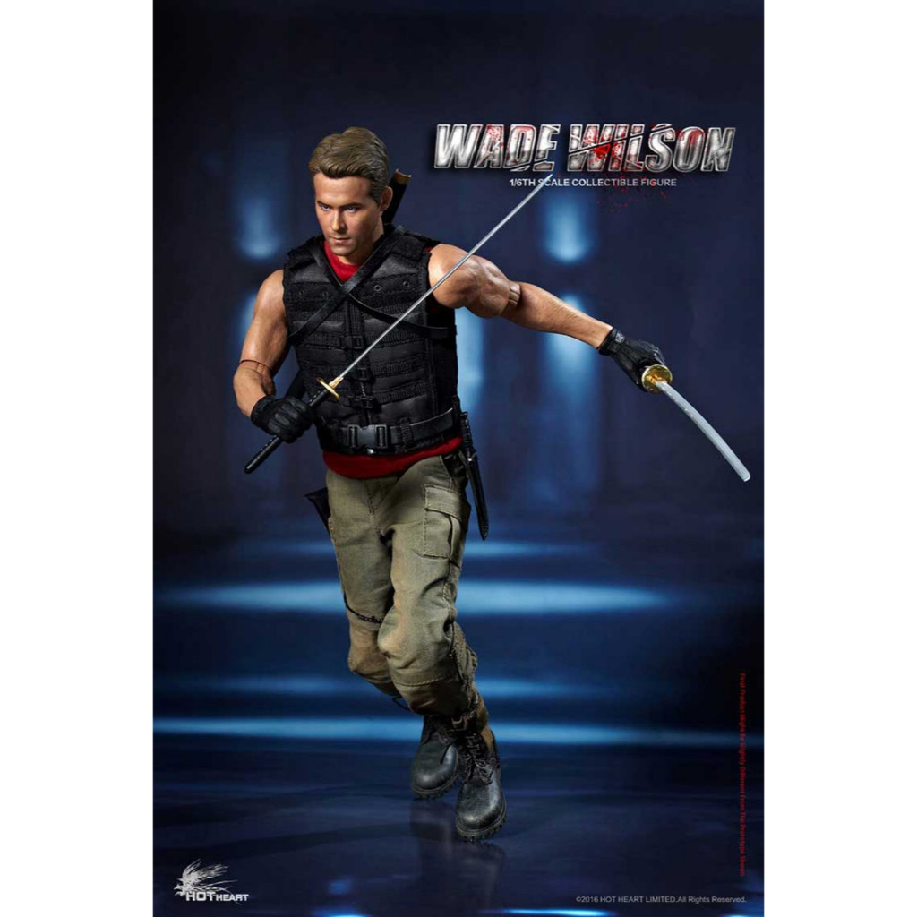 Hot Heart FD003 The Wolverine : Origin - Wade Wilson 1/6 มือสอง ของครบ รายละเอียดด้านใน **พร้อมส่ง**