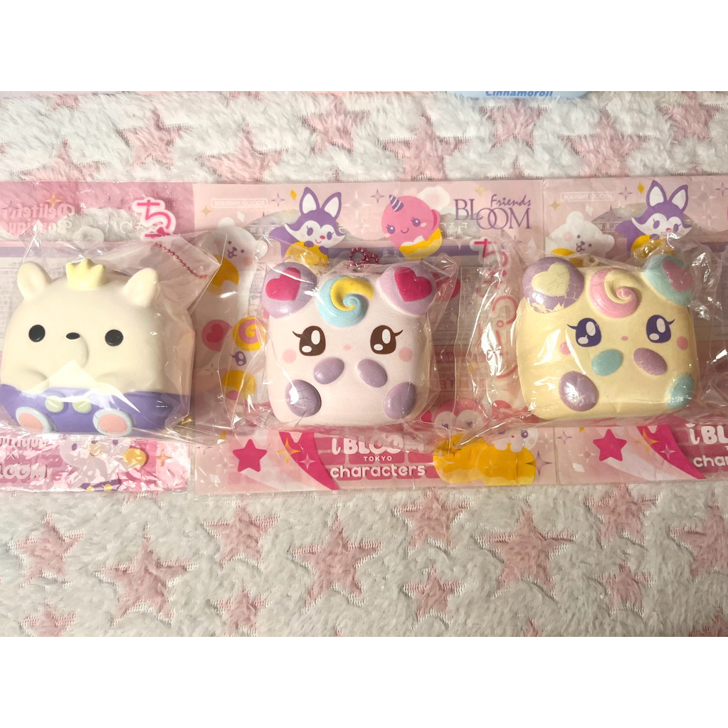 ปล่อยสกุชชี่ไอบลูม/ibloom chigiri ibloom set lollipop girl & snowy chigiri