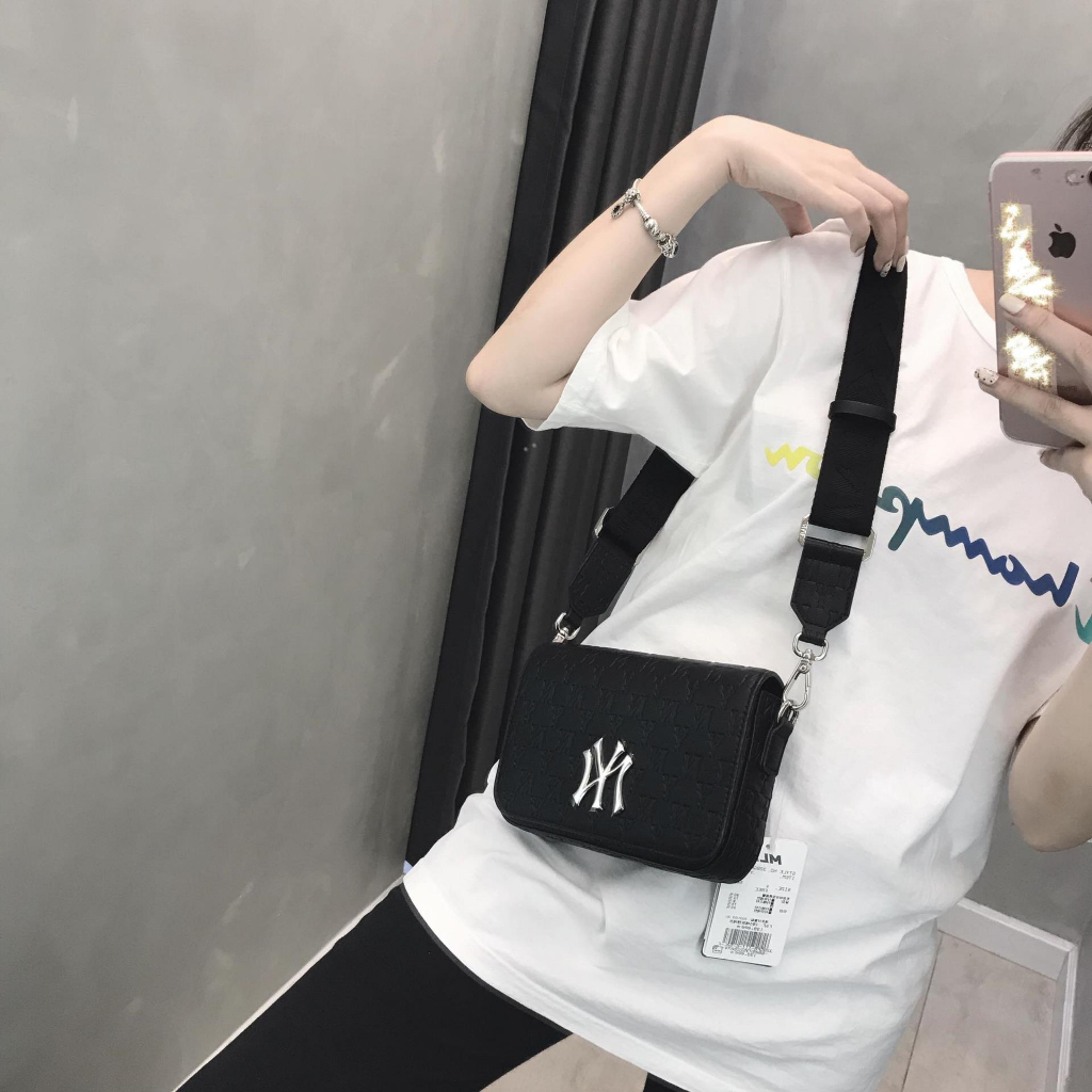 MLB พร้อมส่ง ของแท้💯% กระเป๋าMLB cross body bag กระเป๋าสะพายข้าง กระเป๋าNY รุ่นใหม่ล่าสุด - รูปที่ 4