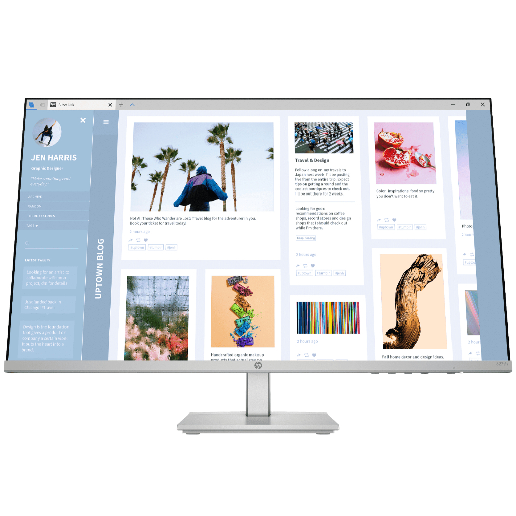MONITOR (จอมอนิเตอร์) HP MONITOR S5-527SH (IPS FHD 100Hz) By.neoshop รูปที่ 5