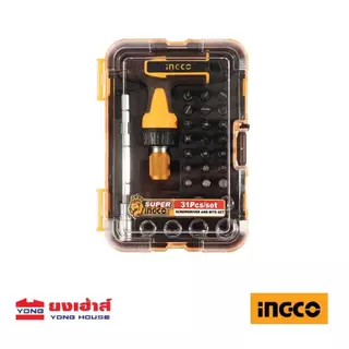 INGCO ชุดไขควง/ลูกบล็อค อเนกประสงค์ 31 ชิ้น รุ่น HKSDB0318