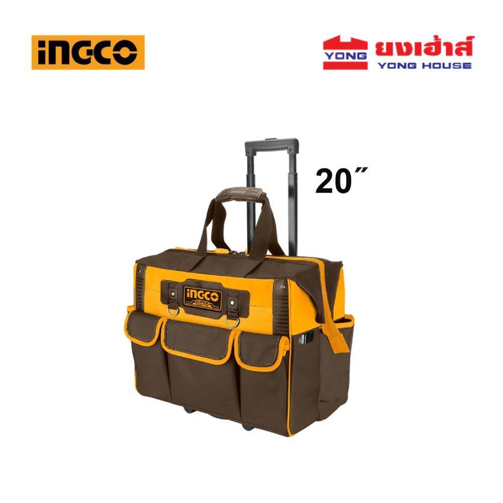 INGCO กระเป๋าเครื่องมือช่าง ขนาด 20 นิ้ว มีล้อ รุ่น HRRTB2015