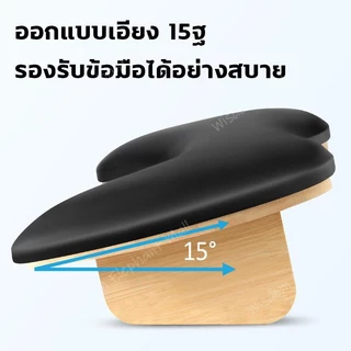 หมอนทำเล็บ หมอนรองมือทำเล็บ หมอนรองมือแบบมีขา โคมไฟเล็บสามารถวางที่ด้านล่า