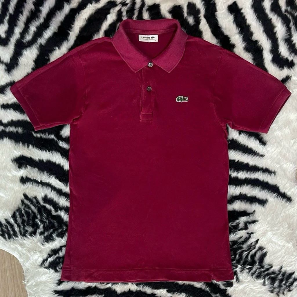 🩷🐊 เสื้อ Lacoste polo แท้ มือสอง