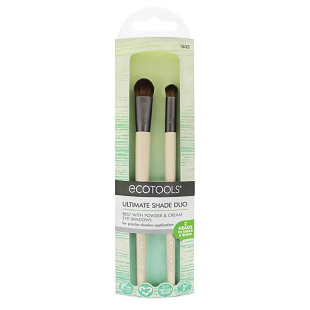 พร้อมส่ง แปรงEcoTools - Ultimate Shade Duo แปรงแต่งหน้า แปรงลงอายแชโดว์ แต่งตา ของแท้
