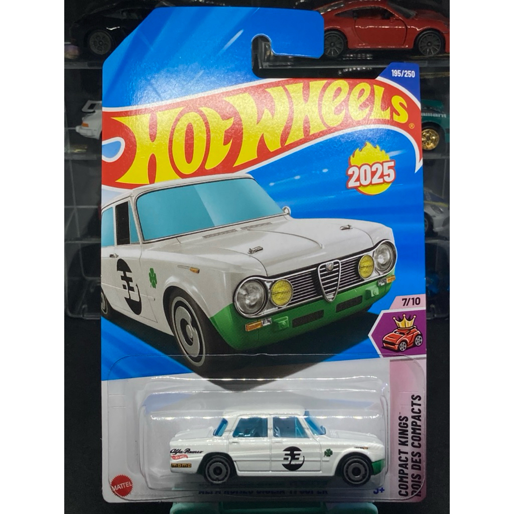 รถเหล็ก HotWheels ALFA ROMEO GIULIA TI SUPER 3+