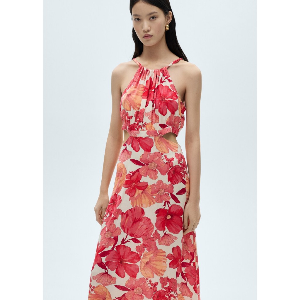 [MANGO] DRESS CAMELIA-H  / เดรส รุ่น DRESS CAMELIA-H Ref: 87092531