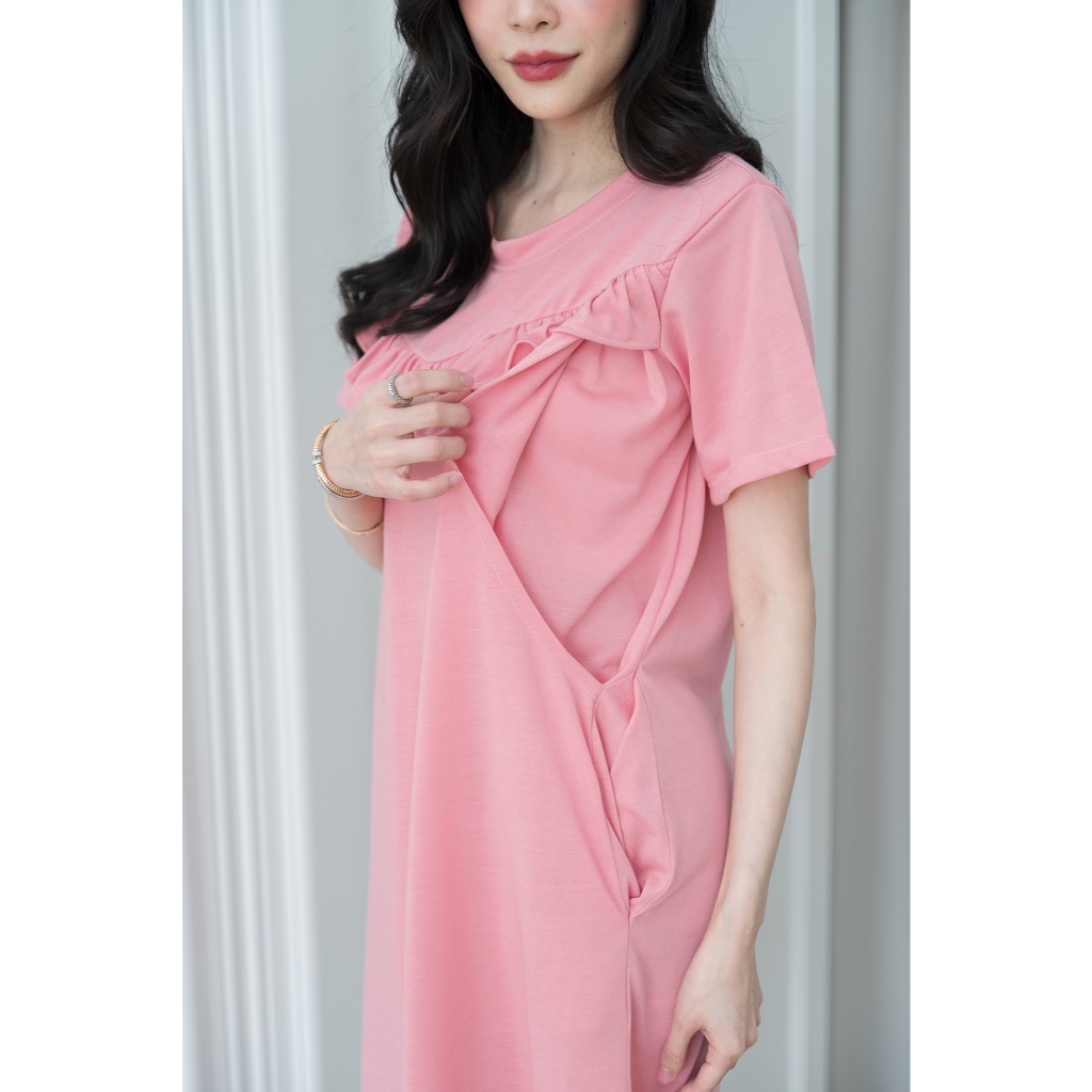 ชุดคลุมท้อง ชุดให้นมรุ่น Bella - รูปที่ 2