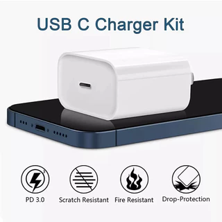 ไอโฟน PD 30W charger หัวชาร์จ รูเสียบสายแบบ Type-C ชาร์จไวยิ่งขึ้น Fast Charge Adapter รองรับเทคโนโลยีชาร์จด่วน PD