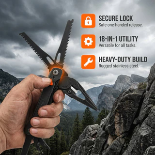 Multi-functional combination pliers, vehicle-mounted multi-functional pliers, combination folding pliers (MQ084DG)