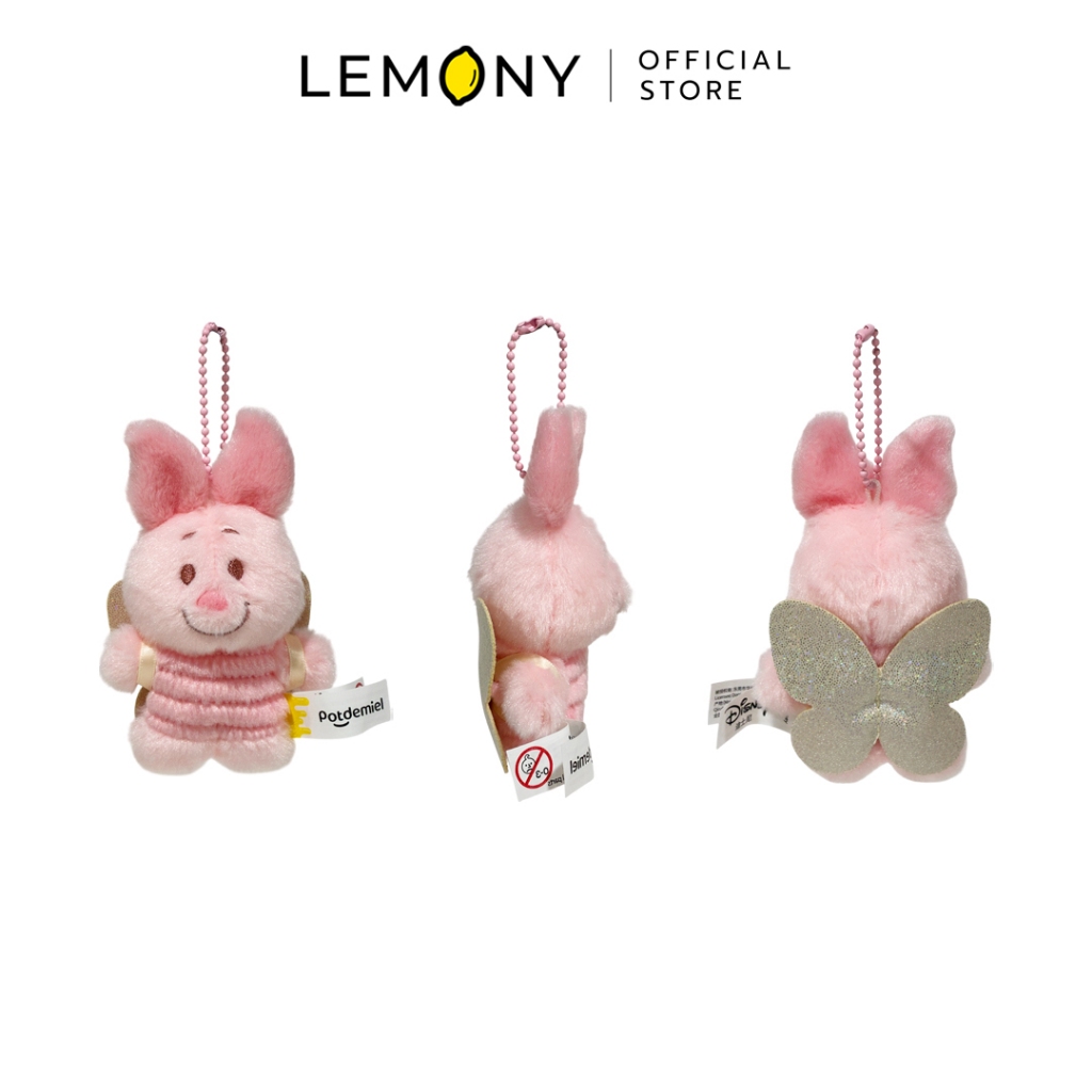 LEMONY เซตพวงกุญแจตุ๊กตาวินนี่เดอะพูห์ ซีรีส์ Butterfly (3 ชิ้น) Disney Winnie the Pooh Collection ราคา ถูกที่สุด ดีลบีเคเค แกลเลอรีภาพที่ 3