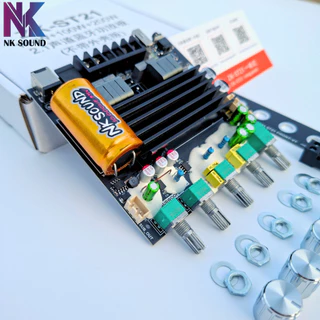 ZK-ST21 แท้100% บริดโมโน+โมเสียง กำลังขับ 200W+200W รองรับการต่อซับแยก และการต่อปรีไมค์