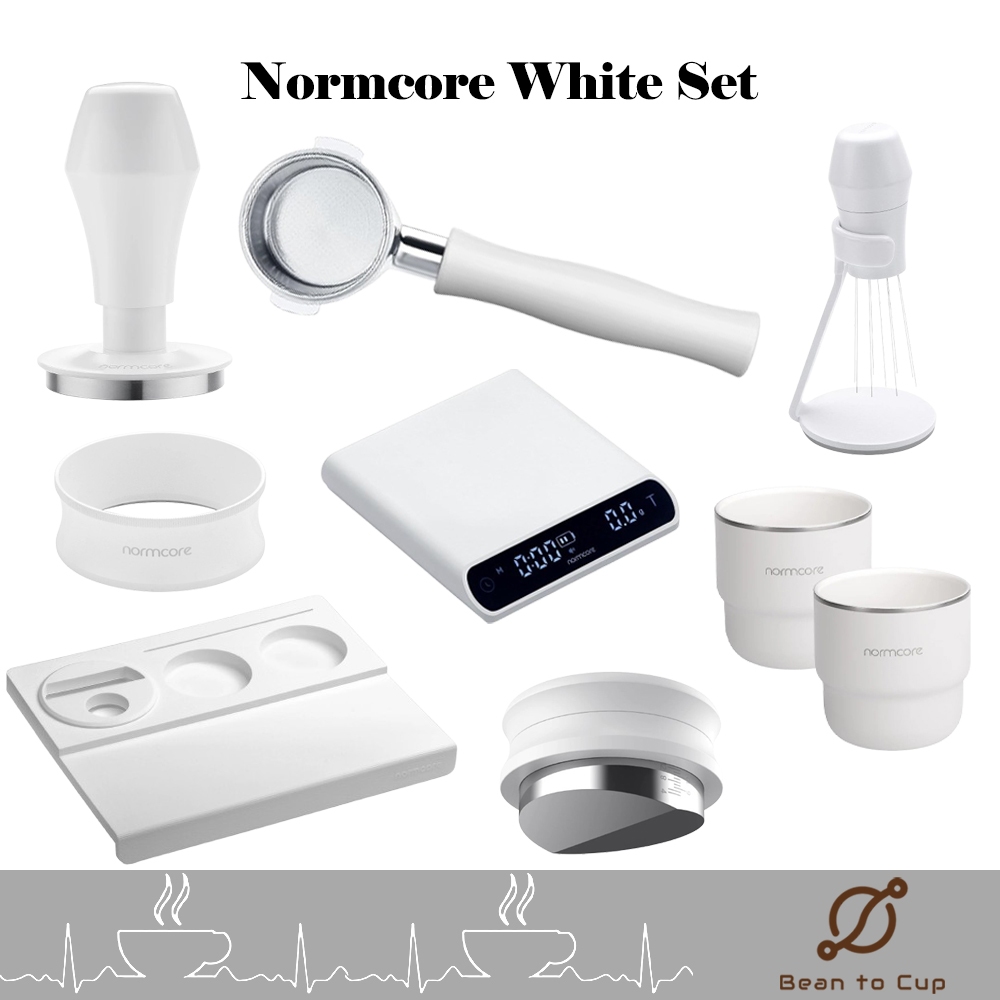 NORMCORE White Set 58mm // ชุดรวมอุปกรณ์ทำกาแฟ Normcore สีขาว
